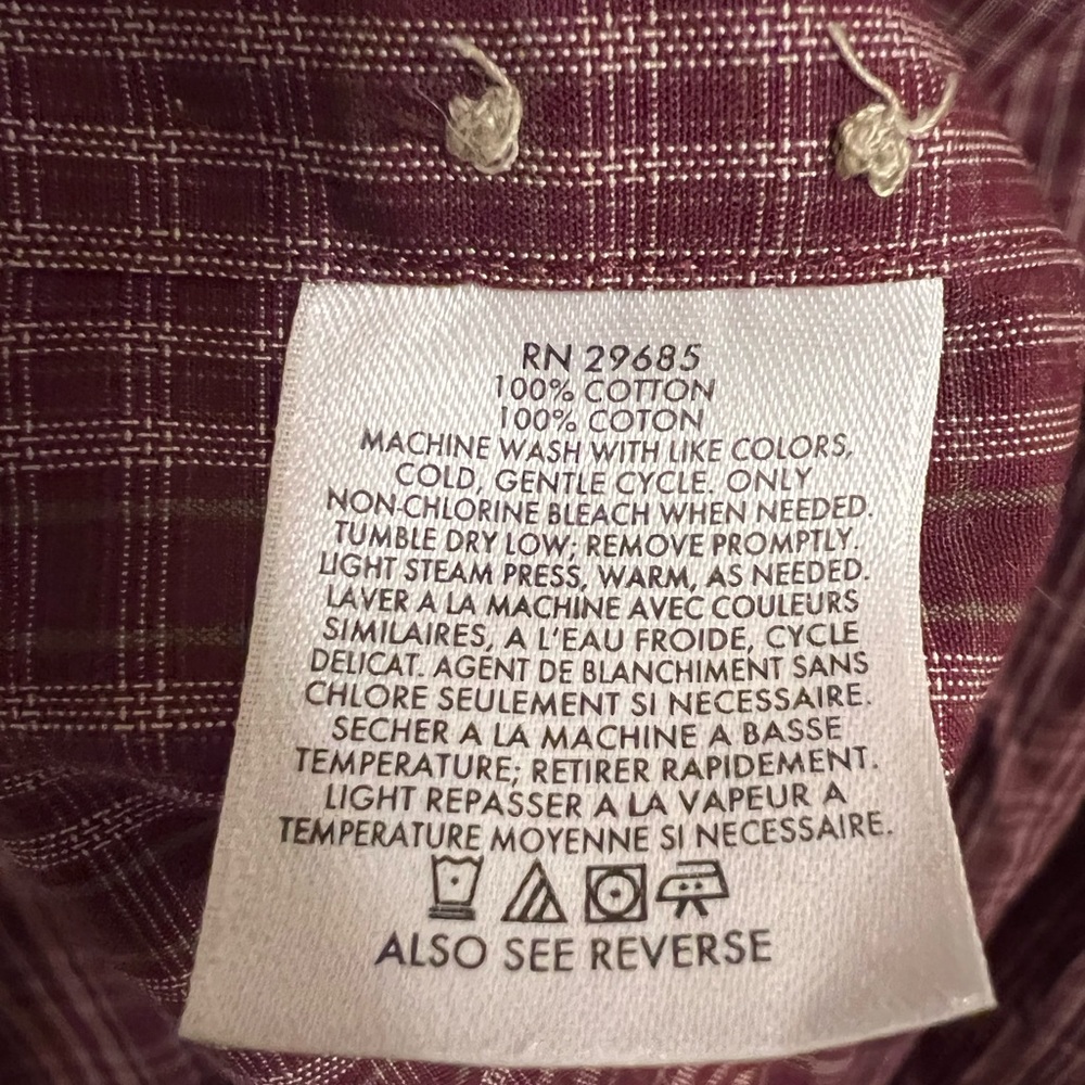 Pendleton Long Sleeve Button Down Broadway Cloth … - image 7